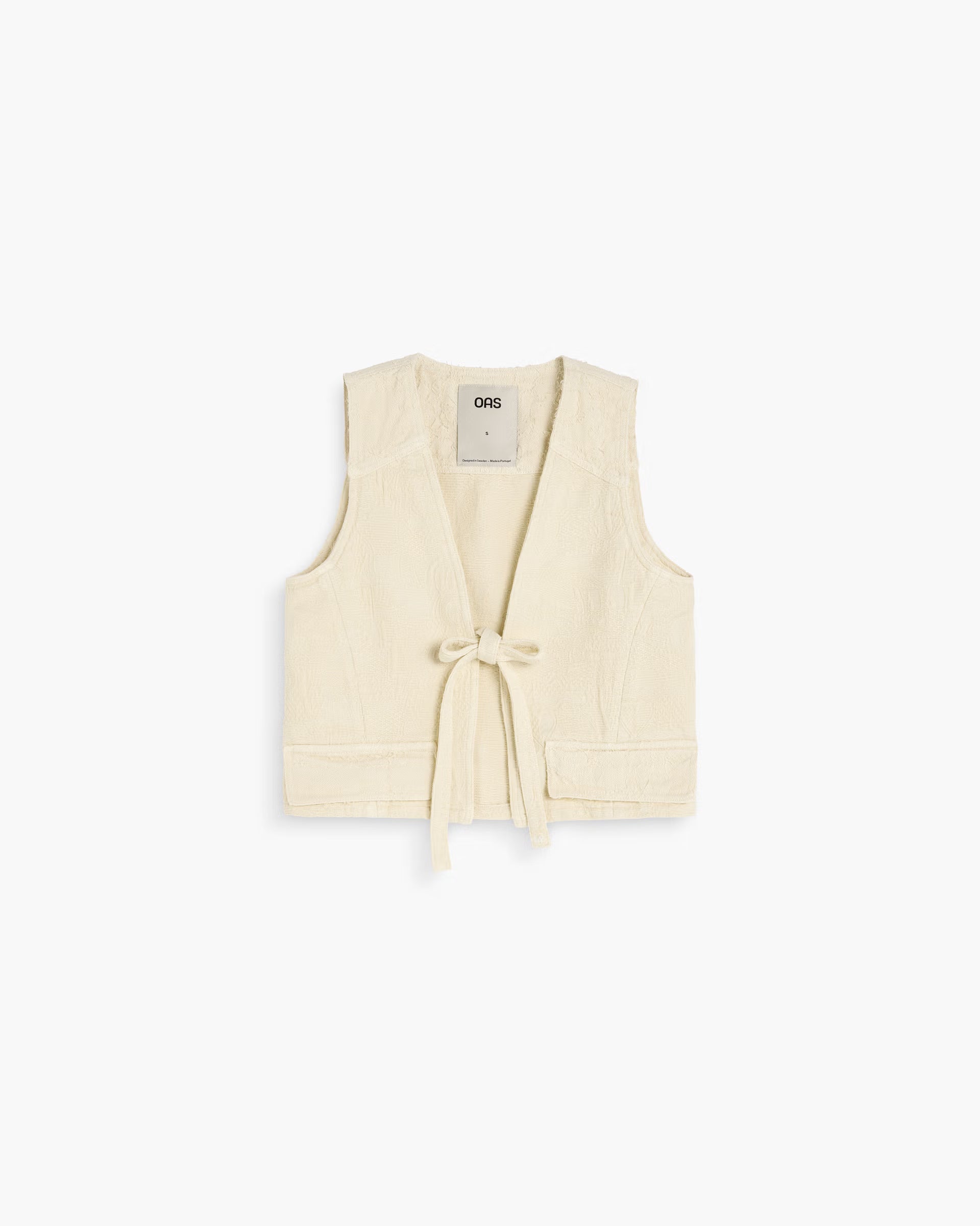 OAS - Gilet Lia - Ecru