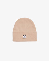 Obey - Icon Patch Cuff Beanie - Silver Grey - Accessoires - 100030198