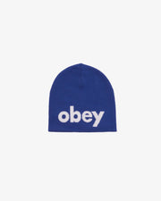 Obey - Lowercase Beanie - Olympian Blue - Accessoires - 100030191