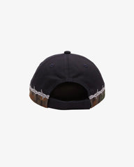 Obey - Not Right 6 Panel Velcro Back - Navy Multi - Accessoires - 100580397