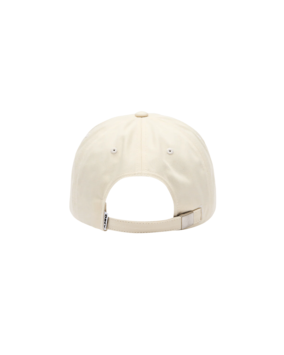 Obey – Oval 5 panel strapback – Unbleached multi - Accessoires - 100490137UBLO/S