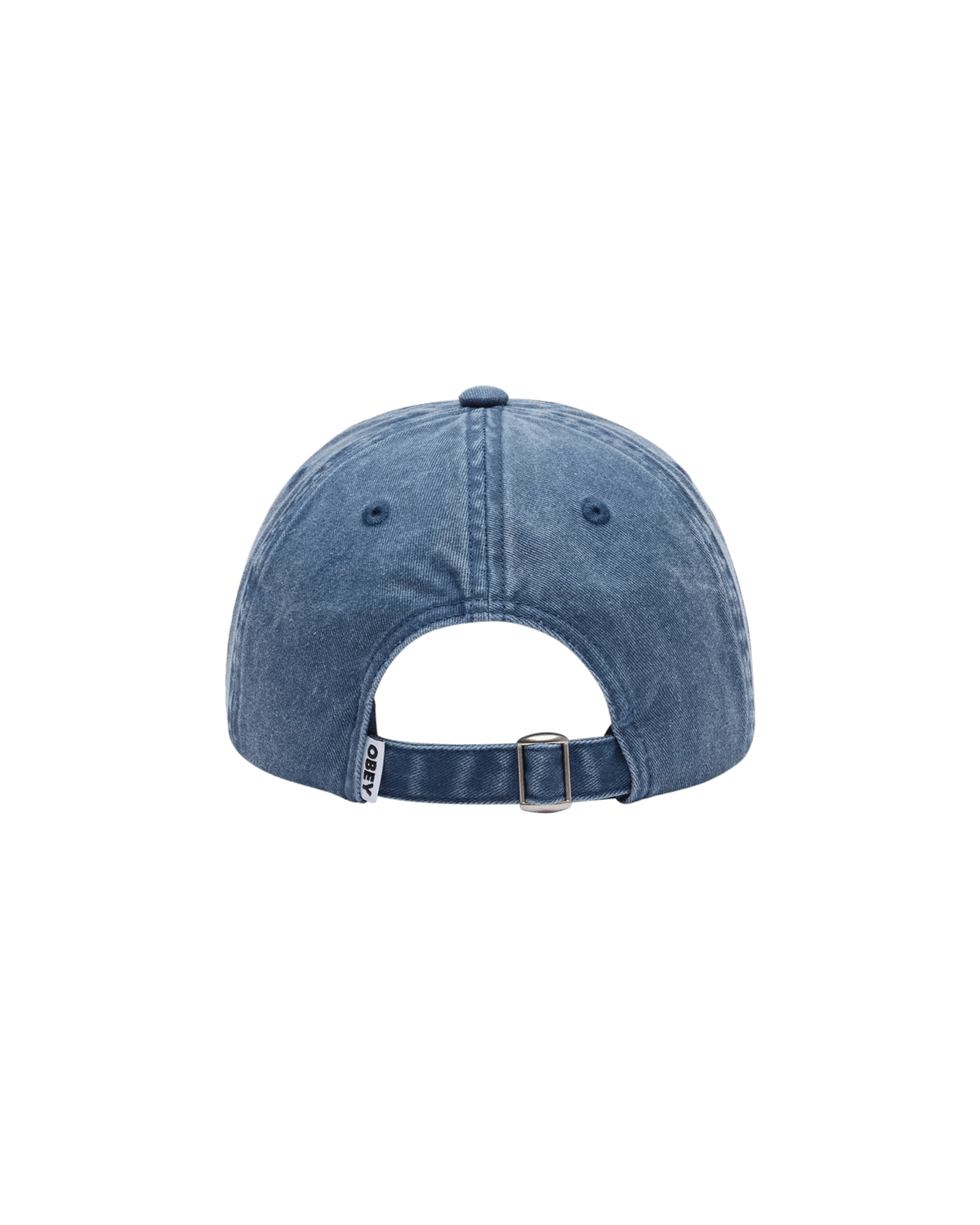 Obey - Pigment Bold 6 Panel Strapback - Pigment navy - Accessoires - 100580418NVYO/S