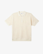 Obey - Duke Mesh Polo Shirt - Unbleached-Chemise-131090088