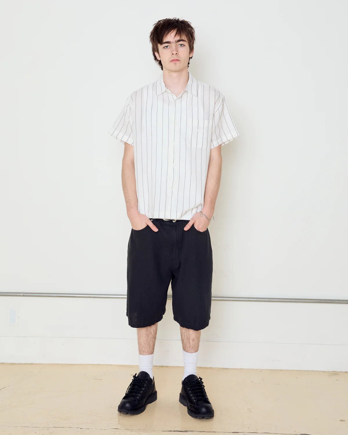 Obey - Joe Woven SS Shirt - White multi - Chemises - 181210458WTML