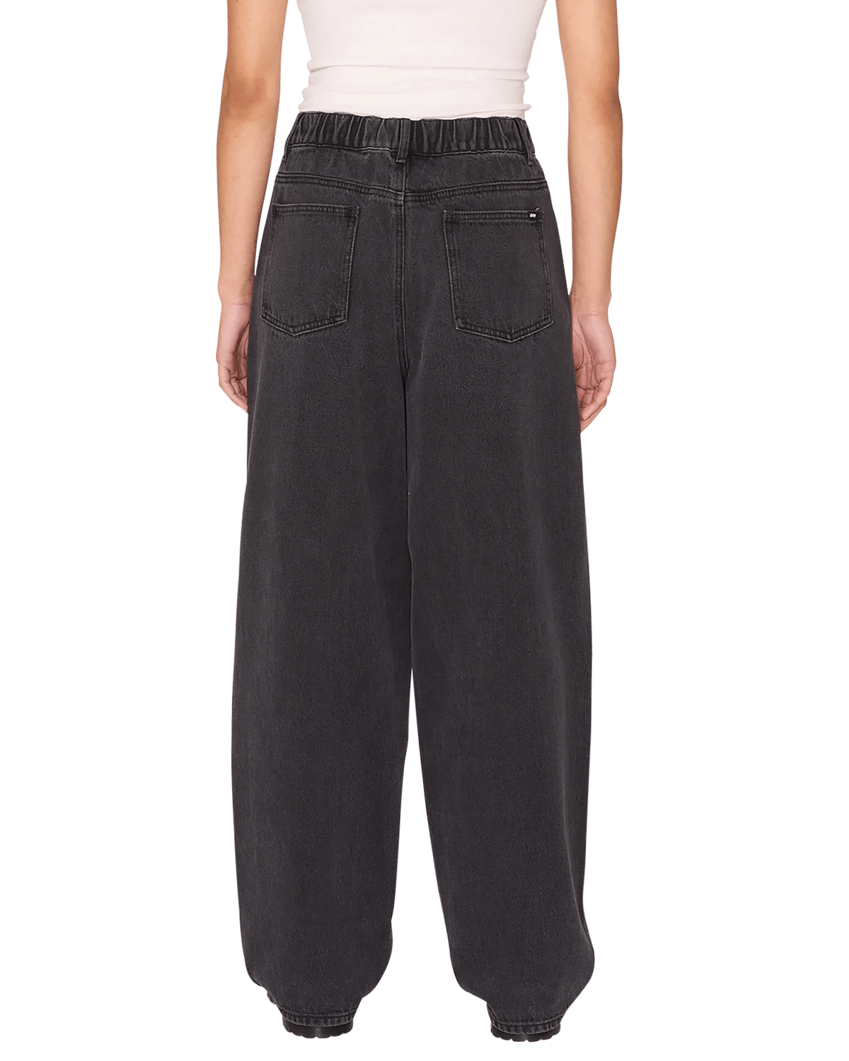 Obey - Leah III Baggy Denim - Black Ash - Jupes et Pantalons - 242010059