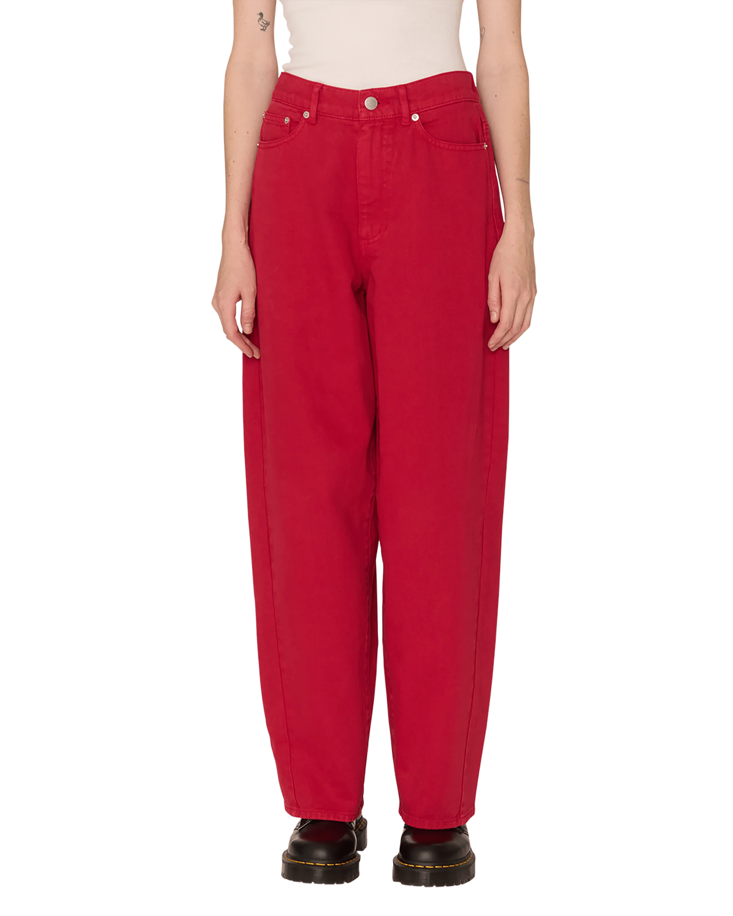 Obey - Leah III Baggy Denim - Pepper - Jupes et Pantalons - 242010059