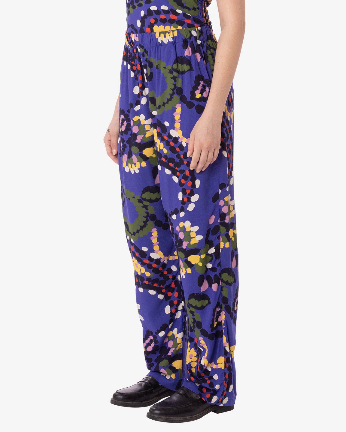 Obey - Paisley Work Pants - Mazarine Blue Multi-Jupes et Pantalons-242000123