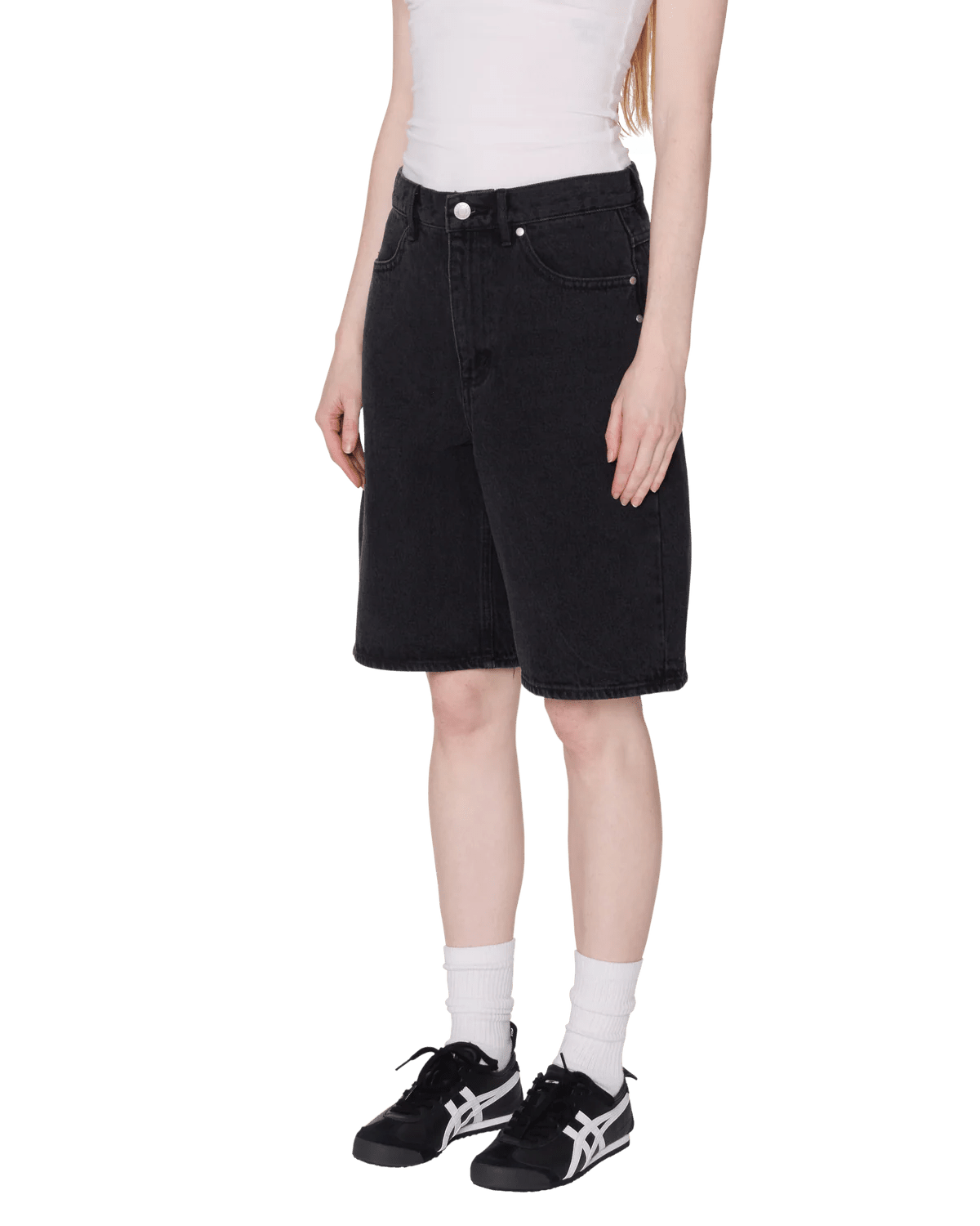 Obey - Pike Denim Short - Faded black - Jupes et Pantalons - 272100059FBL26