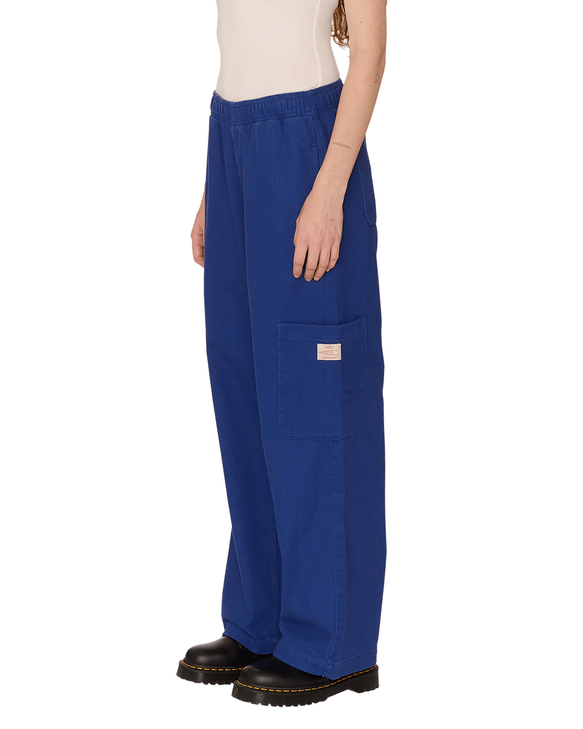 Obey - Primal Cargo Pant - Deep Blue - Jupes et Pantalons - 242020119