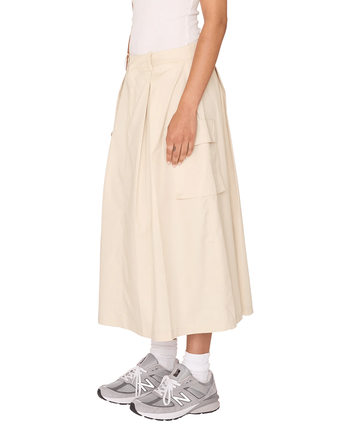 Obey - Surface Cargo Skirt - Silver Birch - Jupes et Pantalons - 411550124