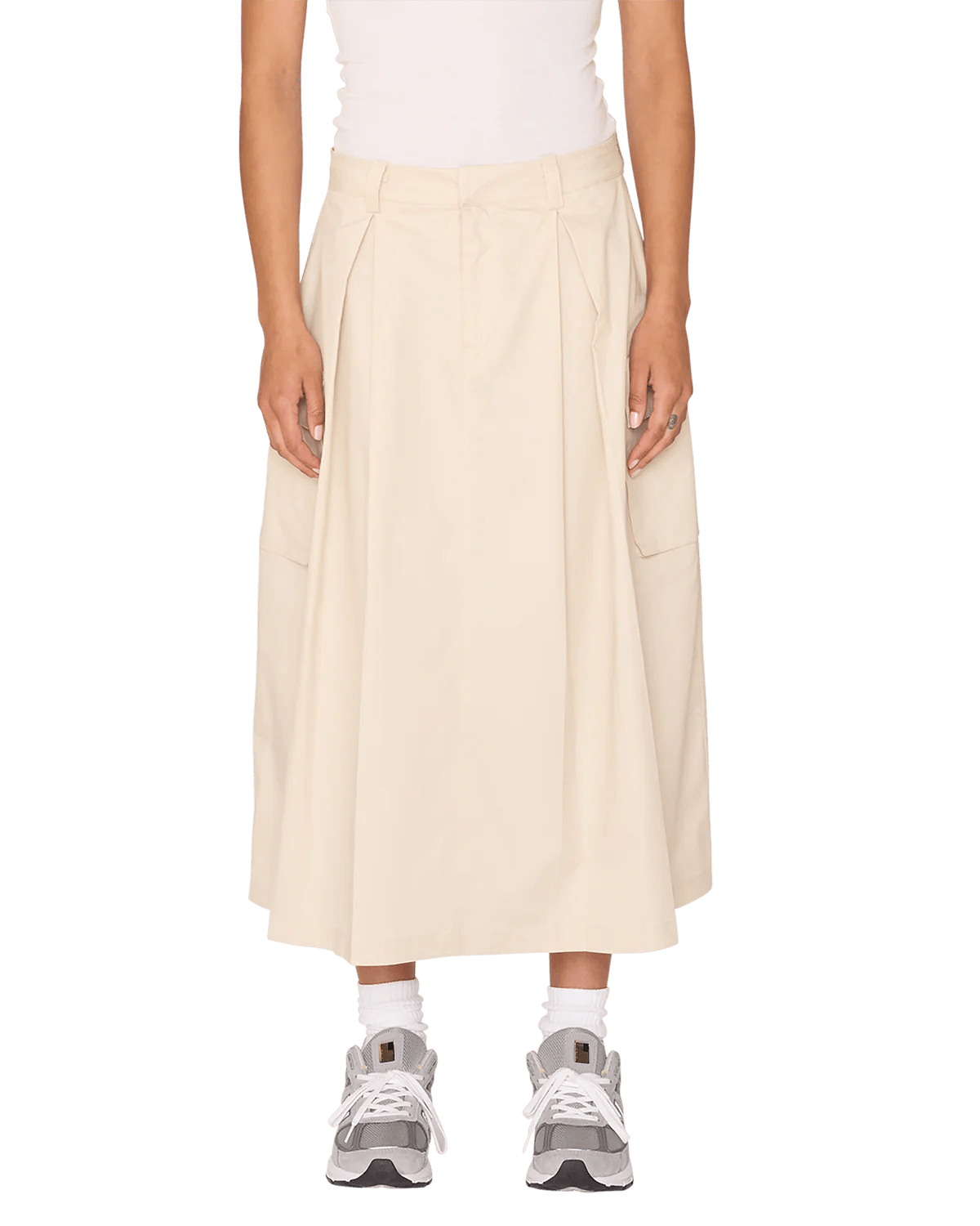 Obey - Surface Cargo Skirt - Silver Birch - Jupes et Pantalons - 411550124