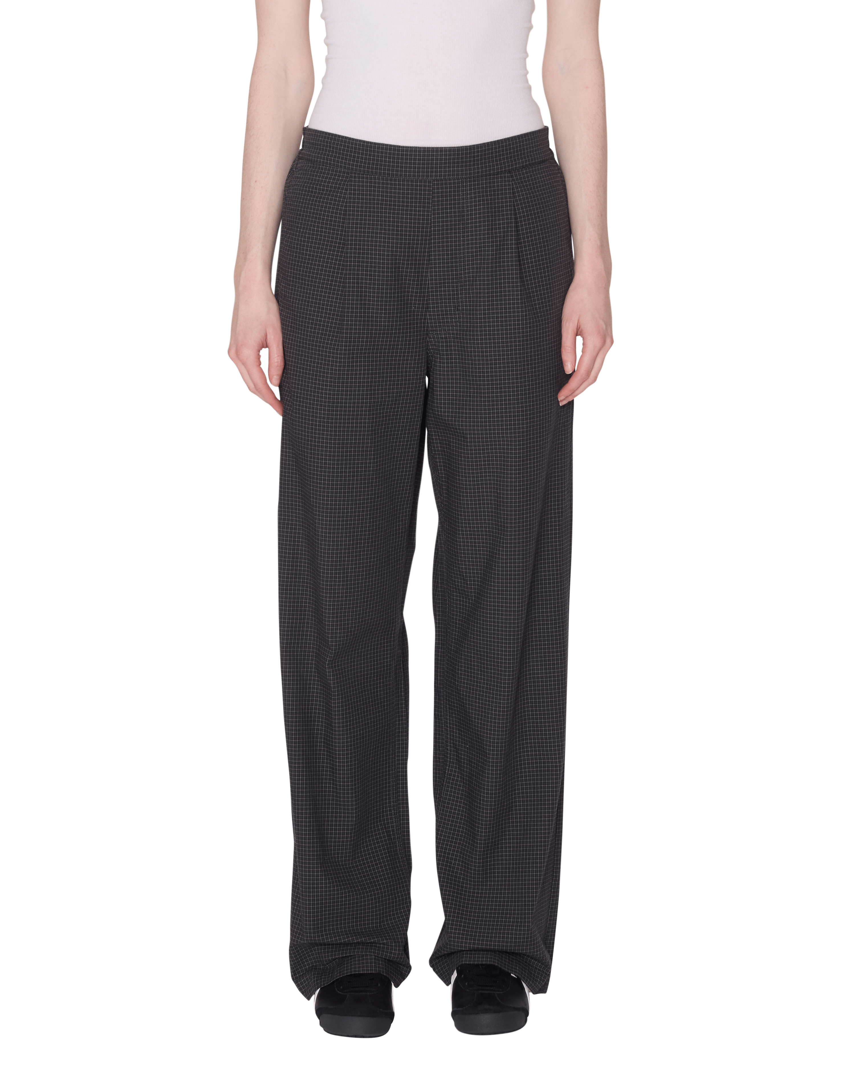 Obey - Thursday Micro Plaid Pant - Charcoal multi - Jupes et Pantalons - 242020130CHAXS