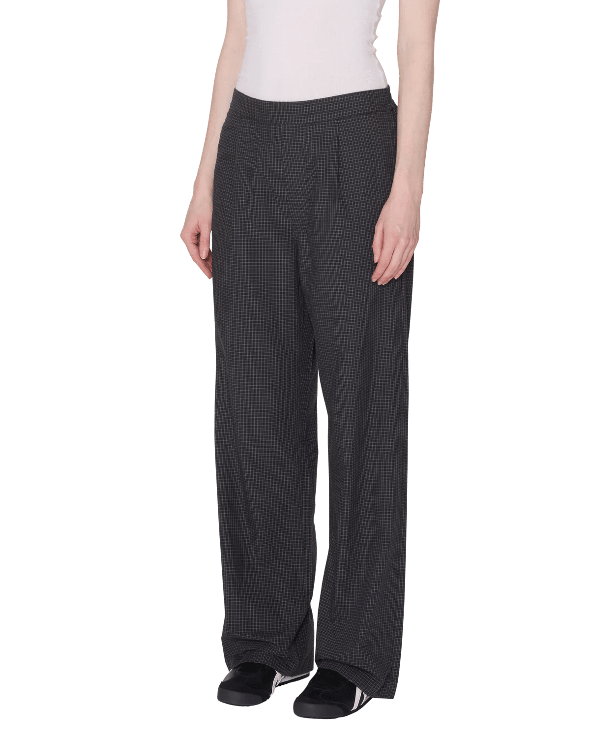 Obey - Thursday Micro Plaid Pant - Charcoal multi - Jupes et Pantalons - 242020130CHAXS