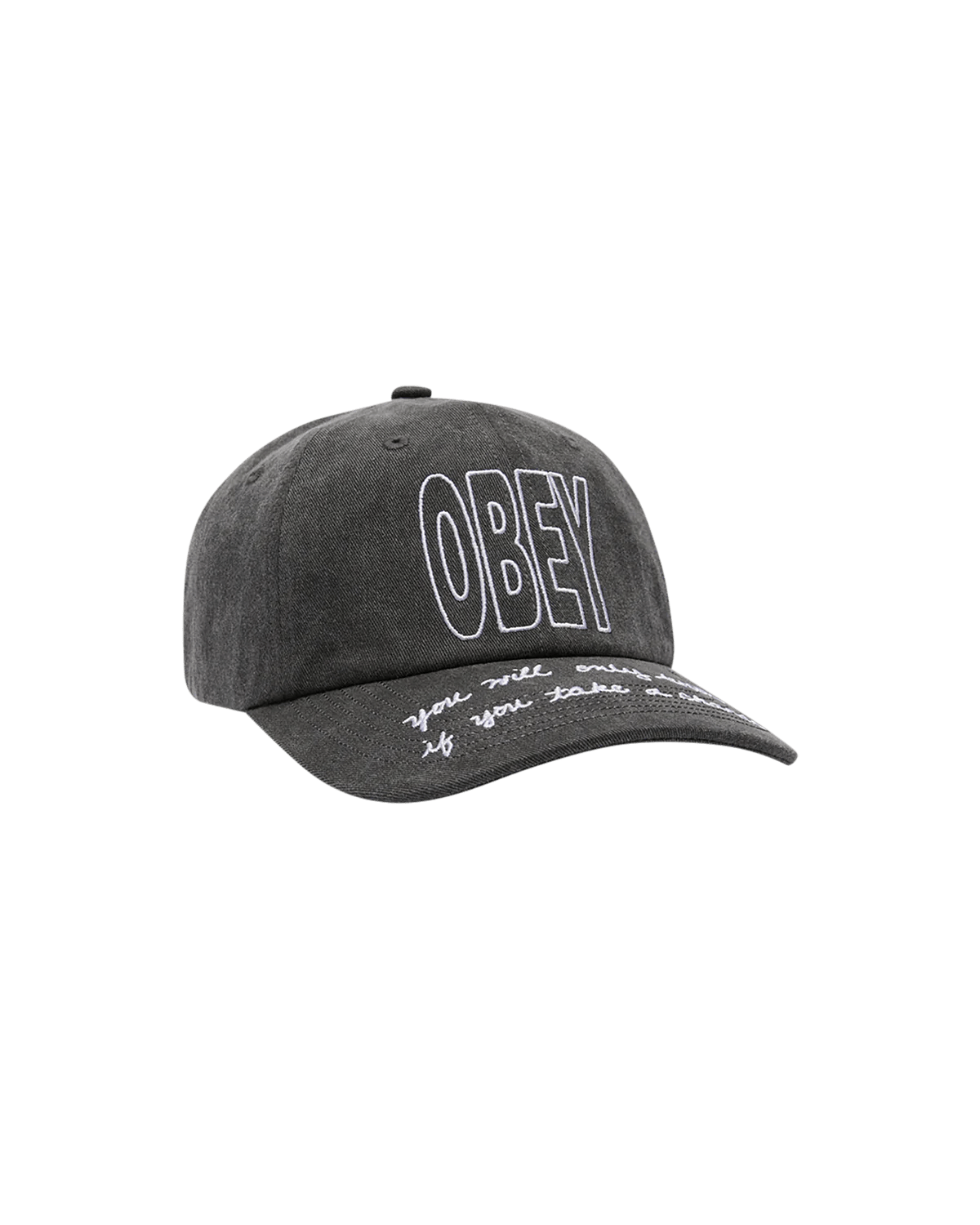 Obey - Chance Pigment Velcro Back - Pigment Black - 