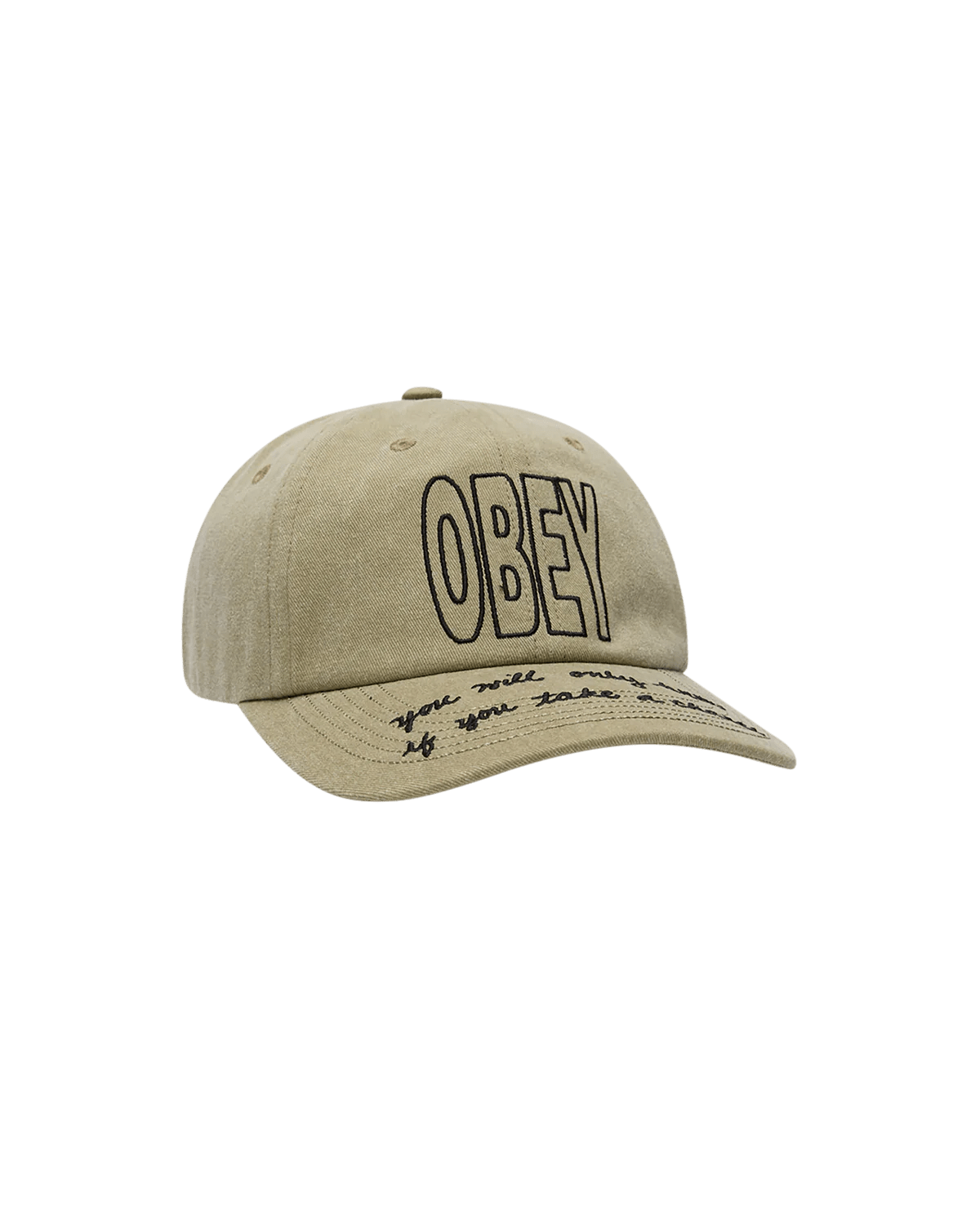 Obey - Chance Pigment Velcro Back - Pigment Khaki - 