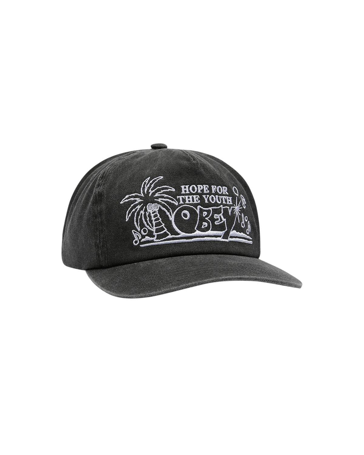 Obey - Hope Pigment Strapback - Pigment Black - 