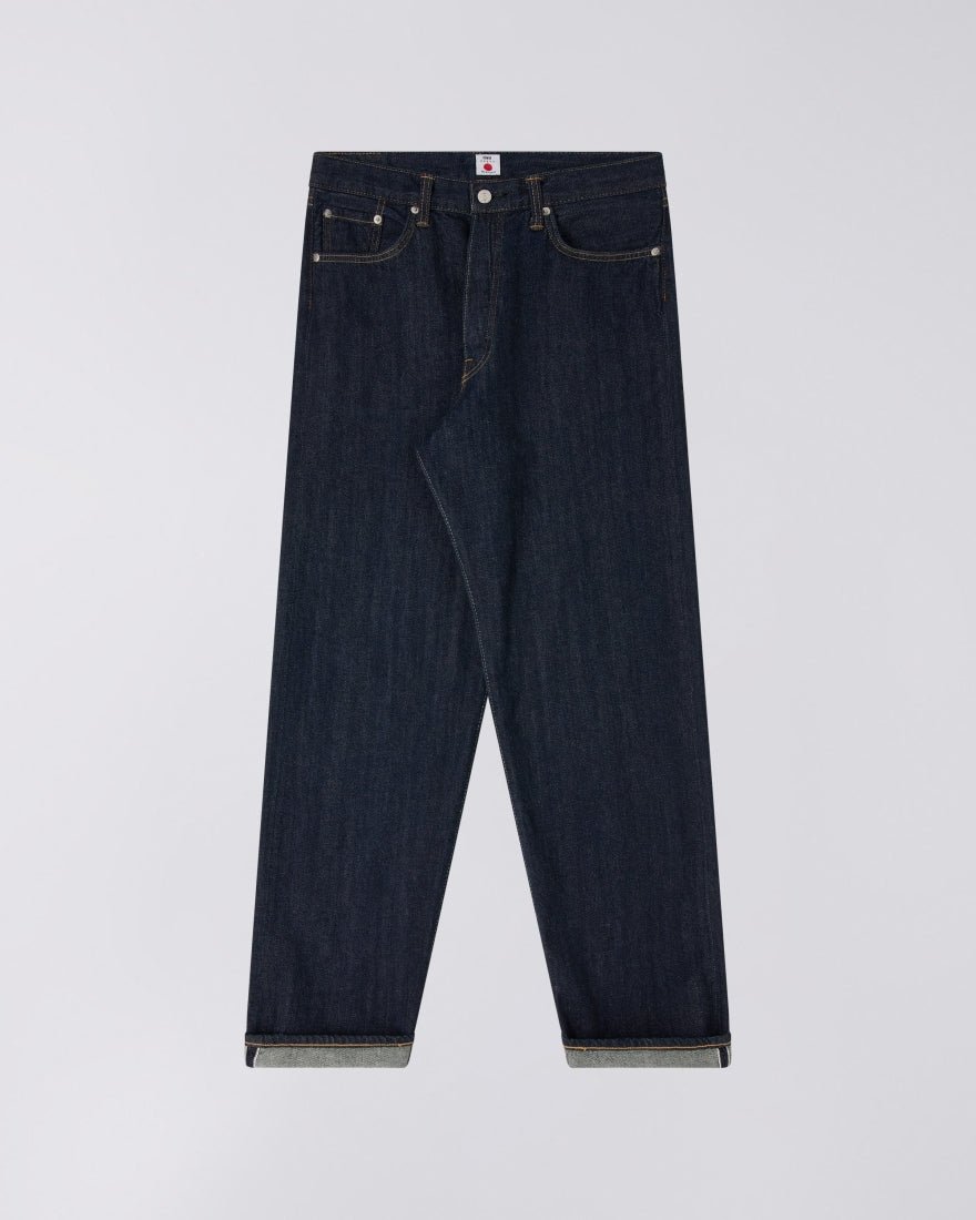 Edwin - Loose Jeans - Selvage Denim - Blue Unwashed-Pantalons et Shorts-I034256