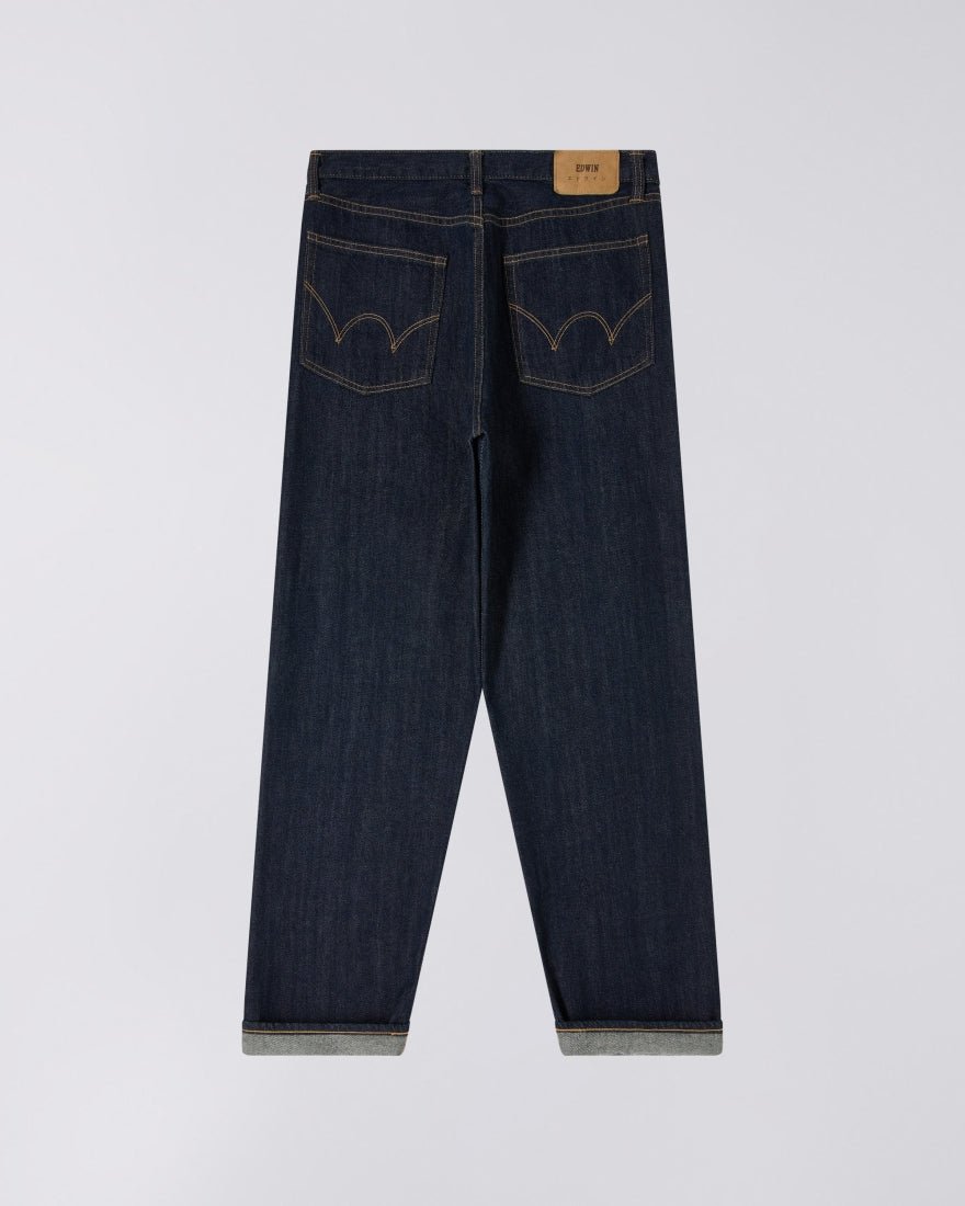 Edwin - Loose Jeans - Selvage Denim - Blue Unwashed-Pantalons et Shorts-I034256