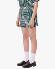 Obey - Angelica Bandana Short - Aventure Green Multi-Pantalons et Shorts-272120103