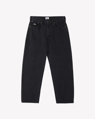 Obey - Bigwig Baggy Denim - Faded Black - Pantalons et Shorts - 142010087