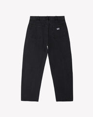 Obey - Bigwig Baggy Denim - Faded Black - Pantalons et Shorts - 142010087