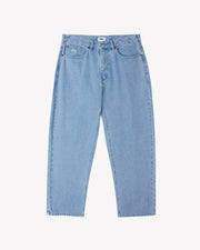 Obey - Bigwig Baggy Denim - Light Indigo - Pantalons et Shorts - 142010087