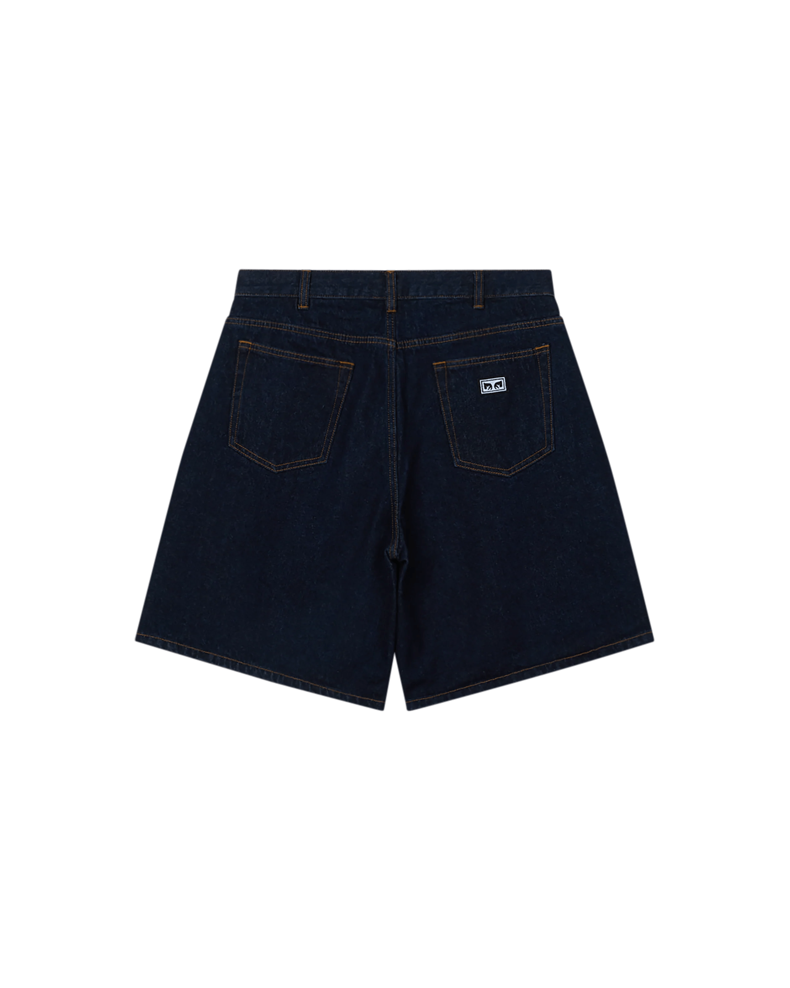 Obey - Bigwig Baggy Denim Short - Rinse Indigo - Pantalons et Shorts - 172100090