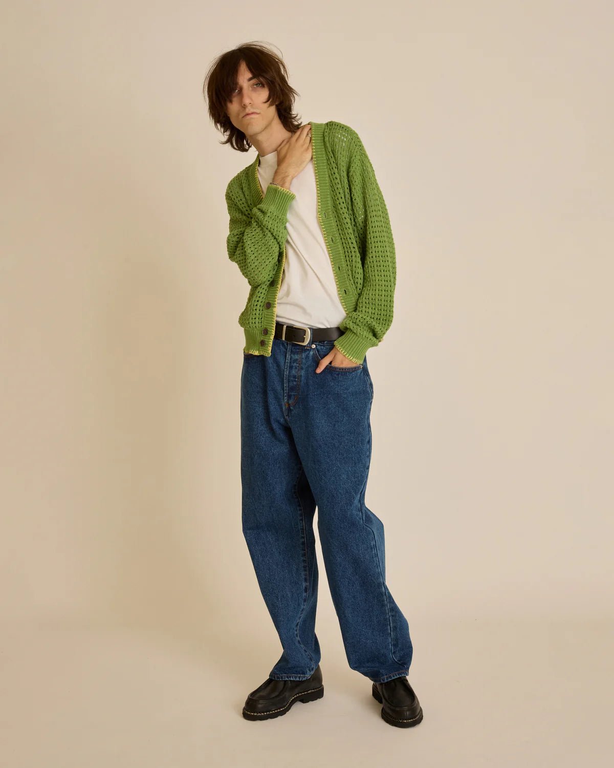 Obey - Bigwig Baggy Denim - Stone wash indigo - Pantalons et Shorts - 142010087