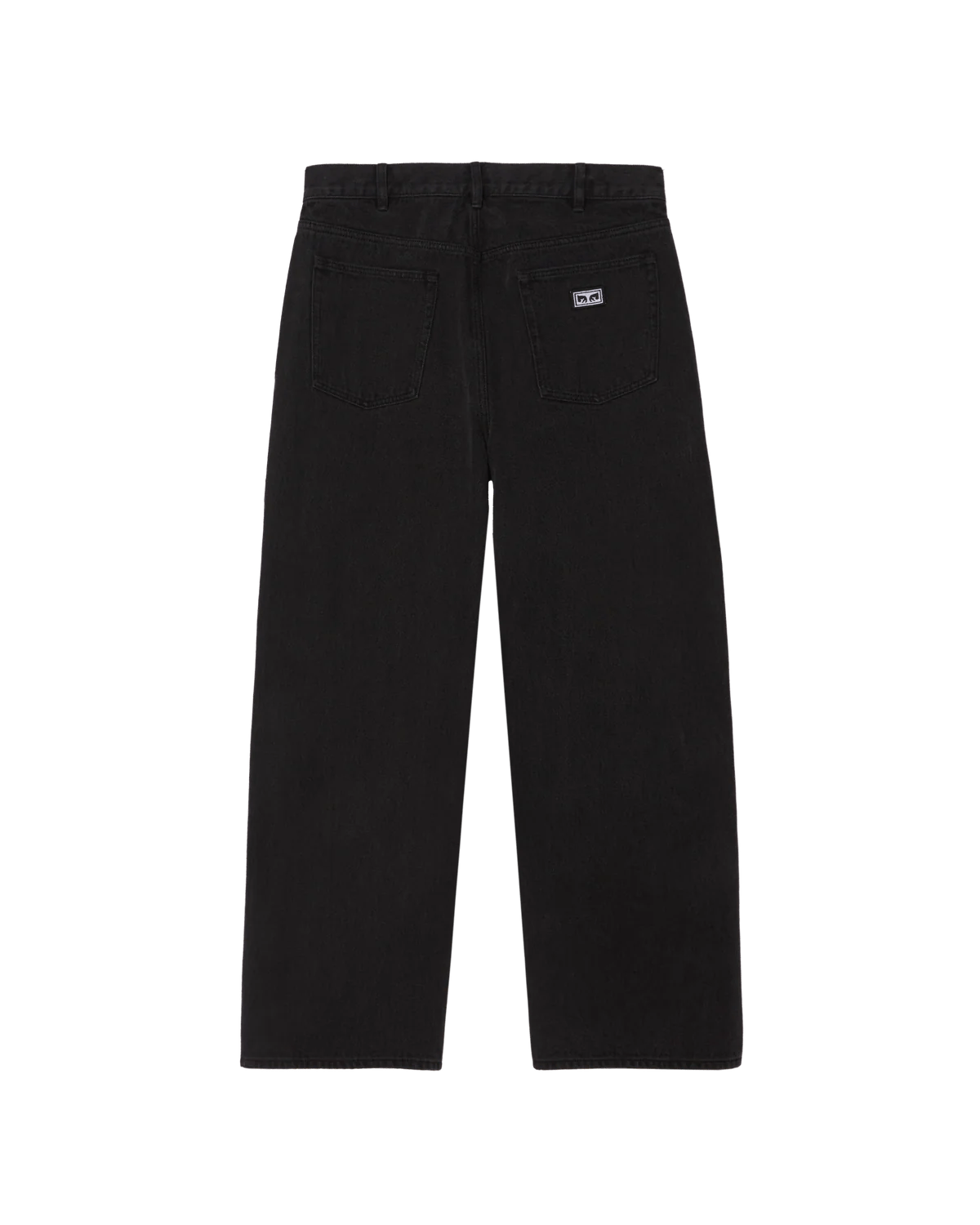 Obey - Bigwig Baggy Denim - Washed Black - Pantalons et Shorts - 142010087