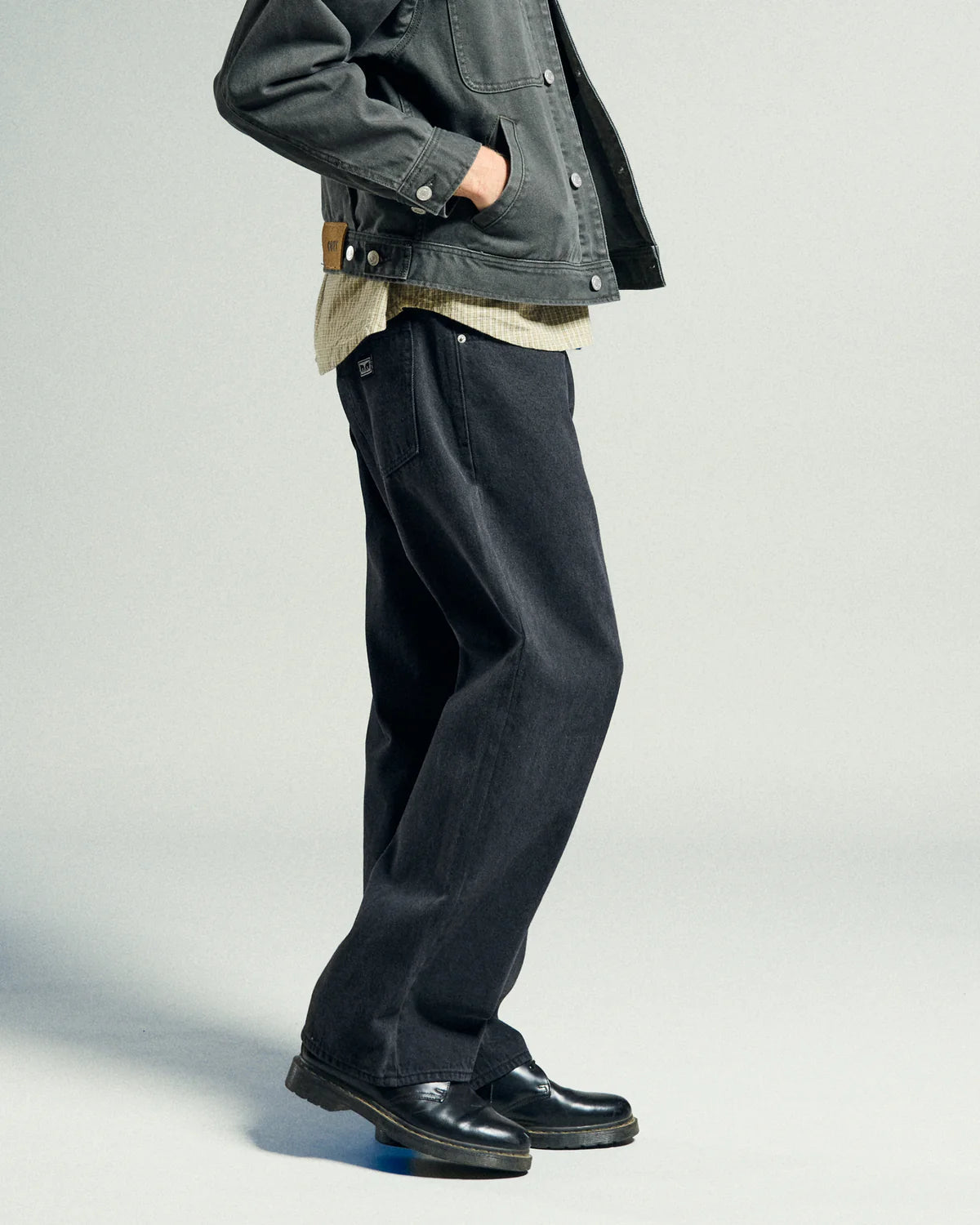 Obey - Bigwig Baggy Denim - Washed Black - Pantalons et Shorts - 142010087