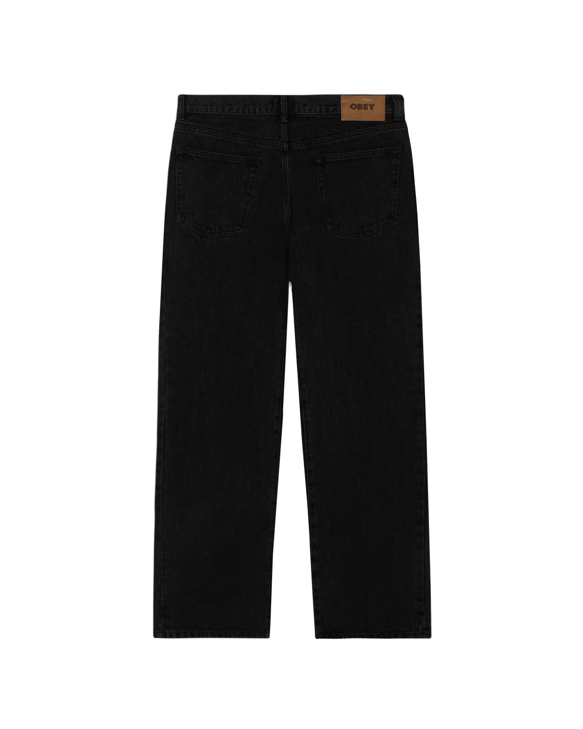 Obey - Classic Baggy Denim - Faded Black - Pantalons et Shorts - 142010109