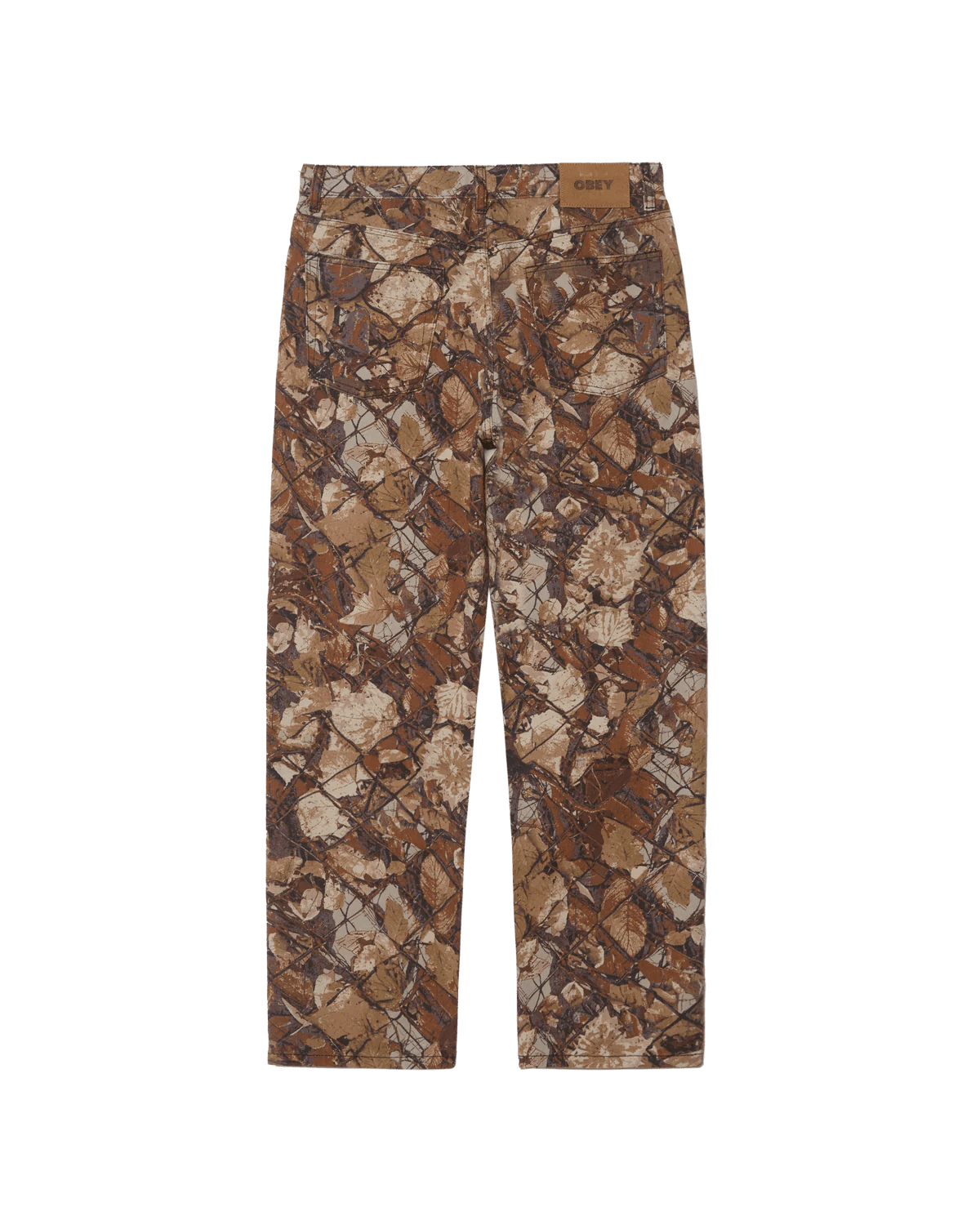 Obey – Classic baggy denim – Fence camo multi - Pantalons et Shorts - 142010109FNC28