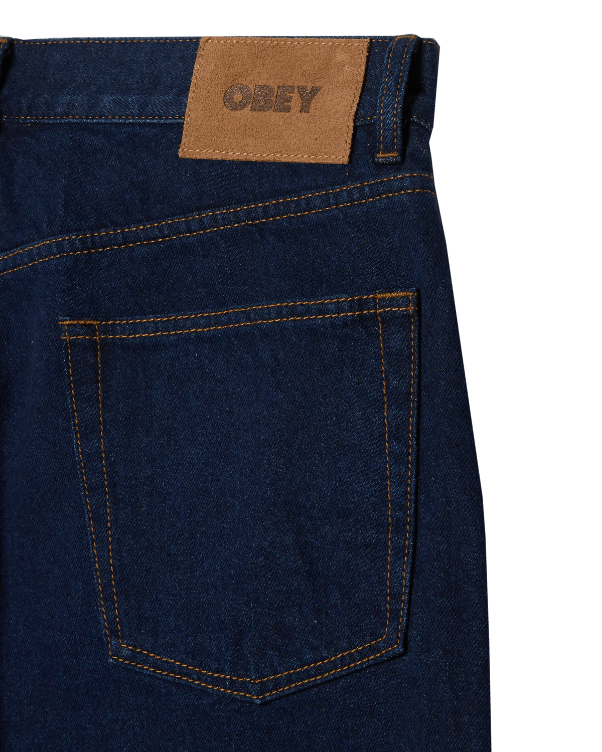 Obey – Classic baggy denim – Rinse indigo - Pantalons et Shorts - 142010109RID28