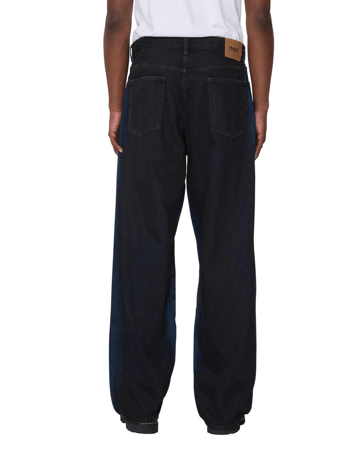 Obey - Classic Baggy Spray denim - Indigo Spray - Pantalons et Shorts - 142010113