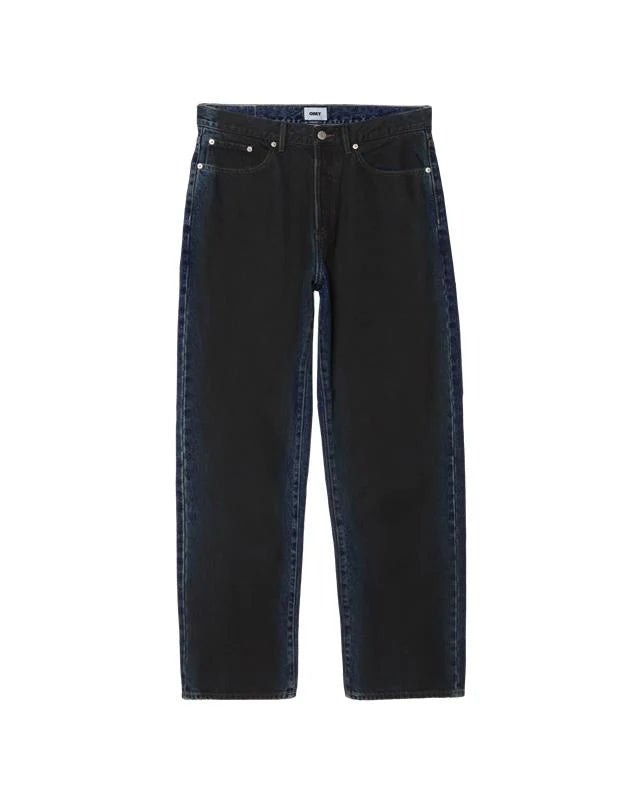 Obey - Classic Baggy Spray denim - Indigo Spray - Pantalons et Shorts - 142010113