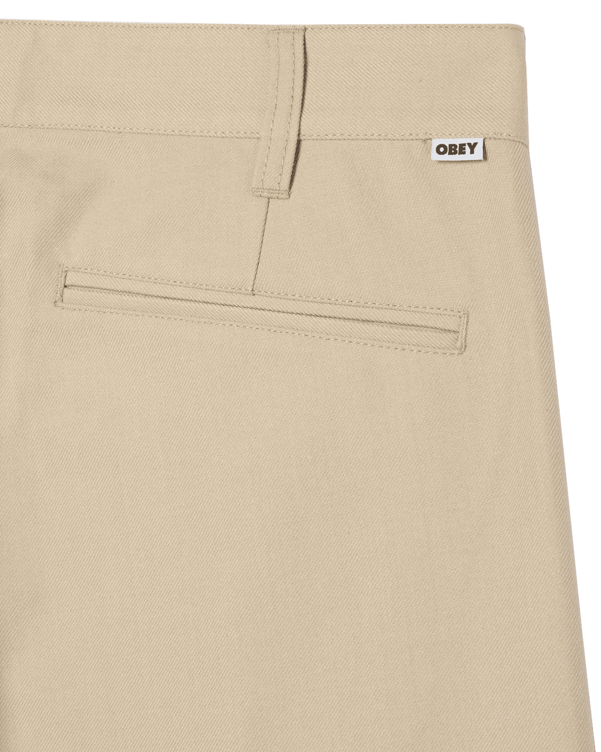 Obey - Dean Pleated Pant - Cement - Pantalons et Shorts - 142020269CEM28