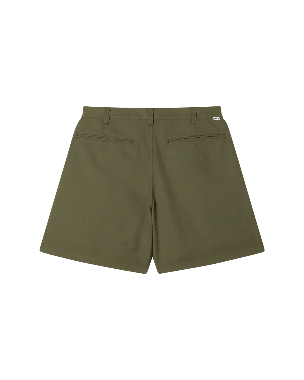 Obey - Dean Pleated Short - Tea leaf - Pantalons et Shorts - 172100101TLF29