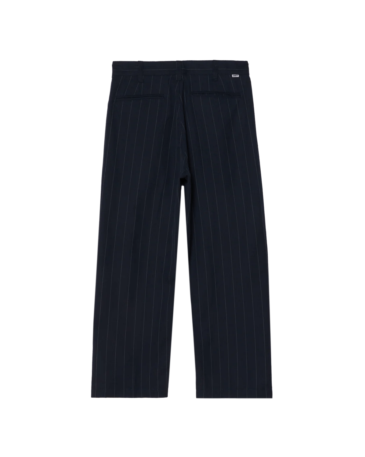 Obey – Dean stripe pleated pant – Midnight navy multi - Pantalons et Shorts - 142020262MNVY28