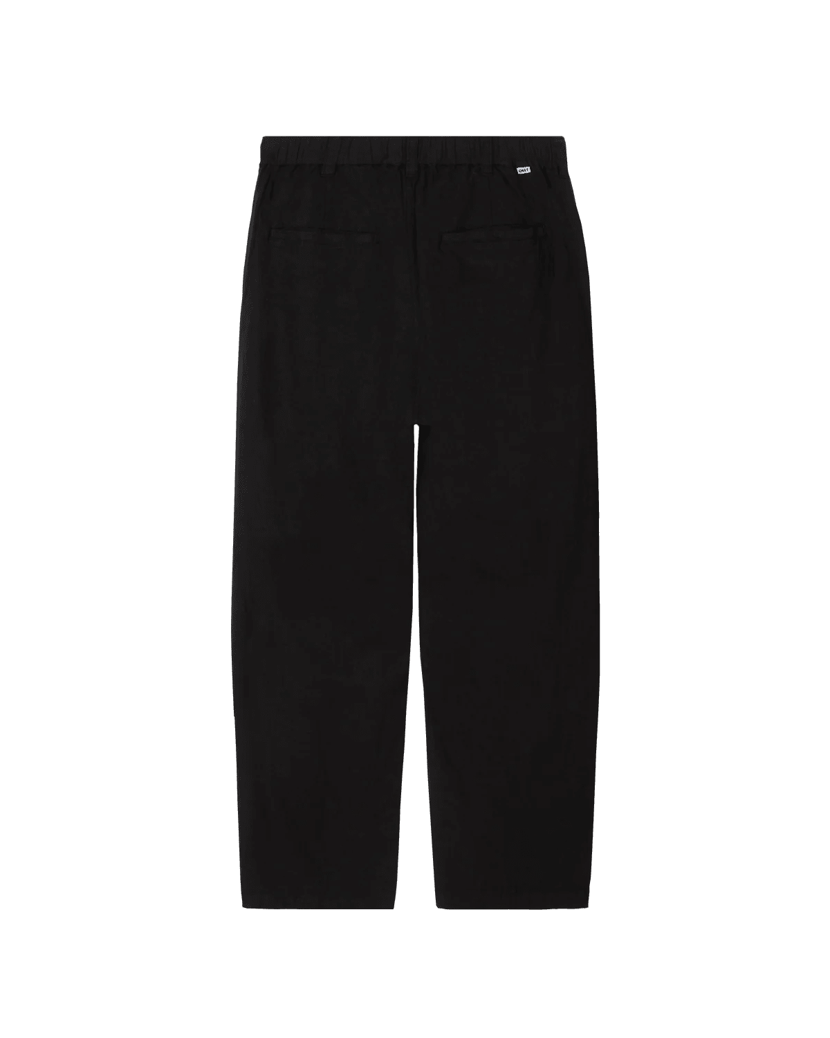 Obey - Foster Pleated Linen Pant - Black - Pantalons et Shorts - 142020273BLK30