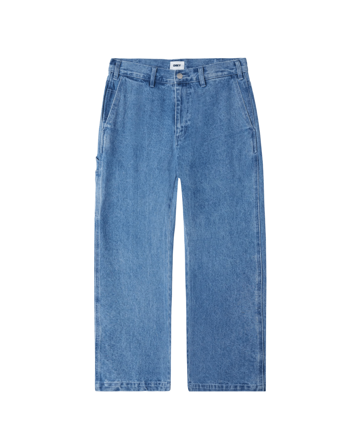 Obey - Hardwork Carpenter Denim - Light Indigo - Pantalons et Shorts - 142010078