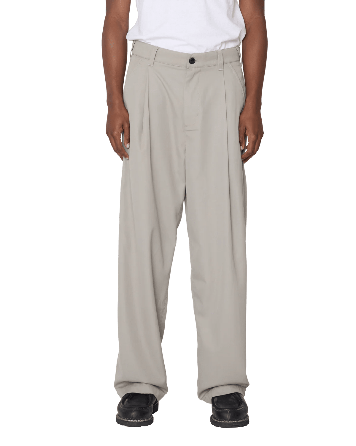 Obey - Otis Pleated Pant - Dried sage - Pantalons et Shorts - 142020270DSG29