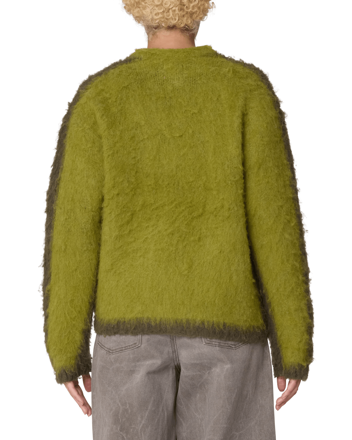 Obey – Aura crew sweater – Lime - Pulls et Sweats - 251000132LMES