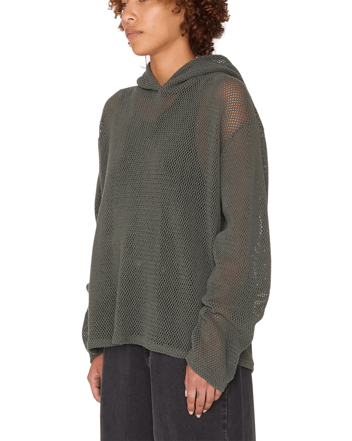 Obey - Billy Mesh LS Hood - Ink - Pulls et Sweats - 231030132