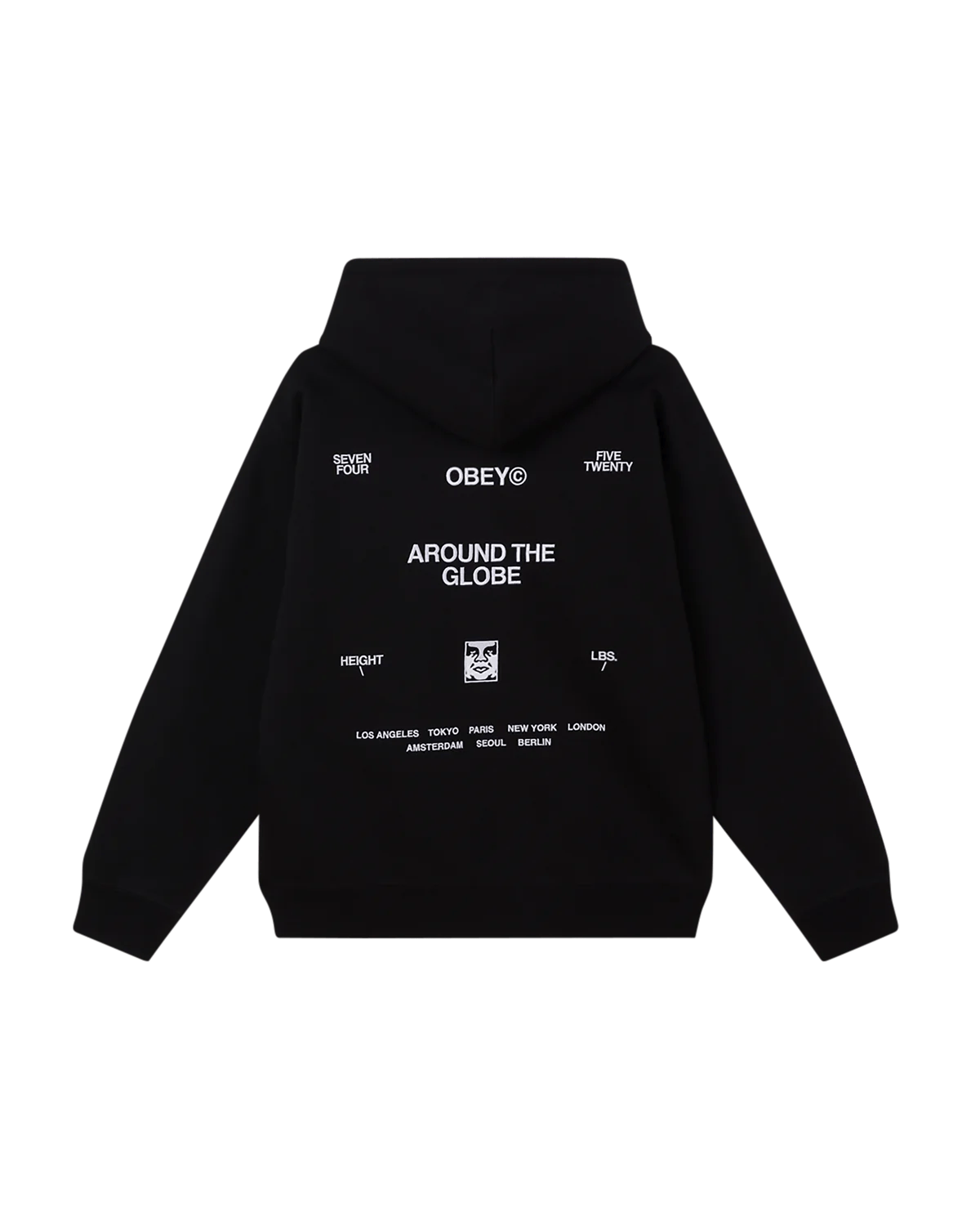 Obey - Business Hood - Black - Pulls et Sweats - 112470241