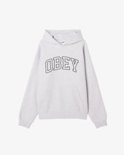 Obey - Collegiate Extra Heavy Hood II - Ash Grey - Pulls et Sweats - 112470227