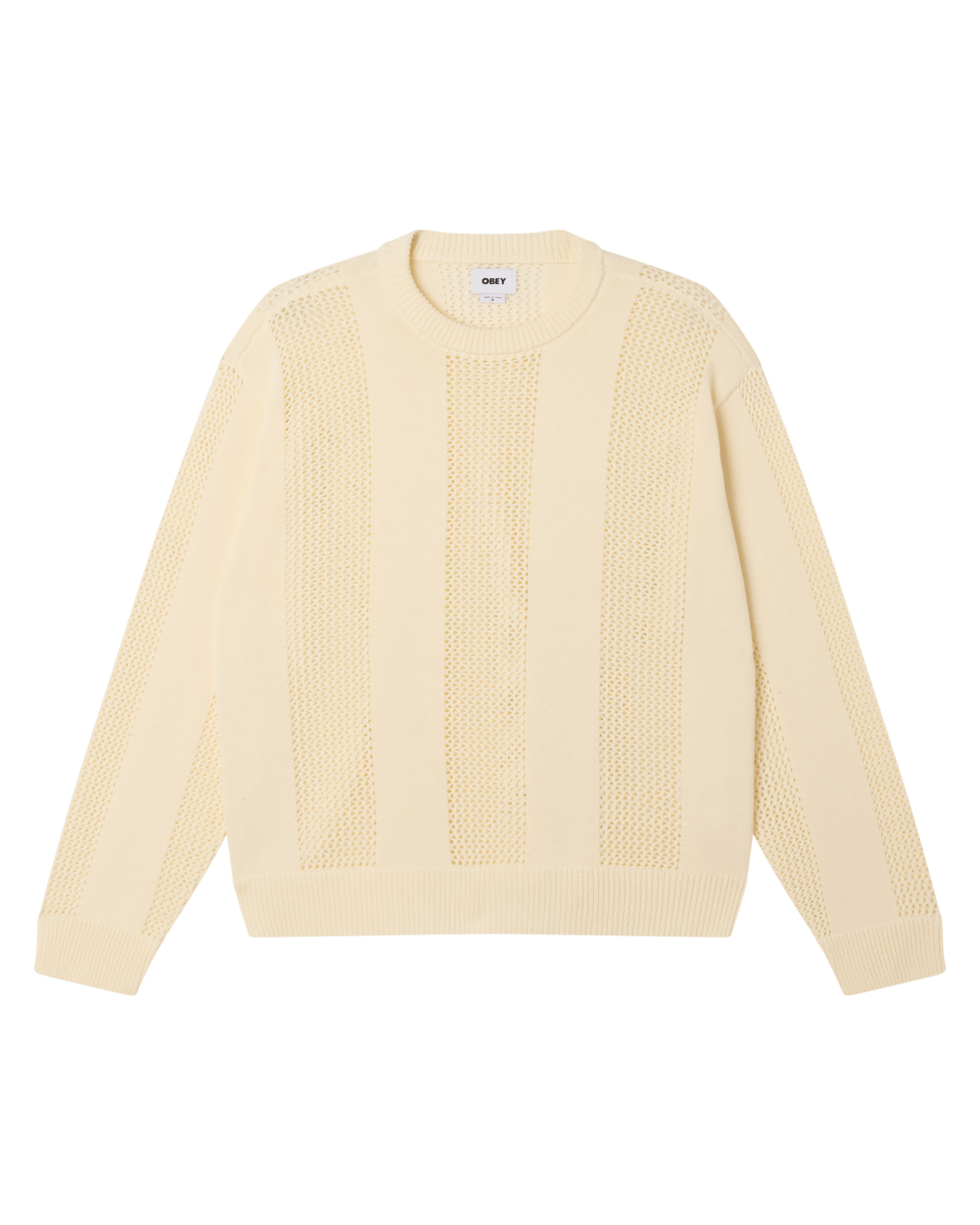 Obey - Crochet Sweater - Natural - Pulls et Sweats - 151000124NATM