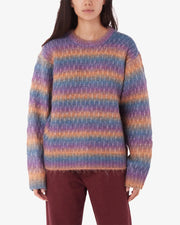 Obey - Daytrip Crew Sweater - Purple Multi - Pulls et Sweats - 251000120