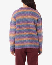 Obey - Daytrip Crew Sweater - Purple Multi - Pulls et Sweats - 251000120