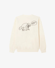 Obey - Dog Doodle Crewneck - Unbleached - Pulls et Sweats - 112480155