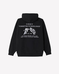 Obey - Excellence Hood - Black-Pulls et Sweats-112470208